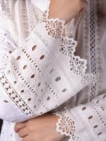 White Lace Kurta - Image 4