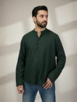 Dark Green Kurta