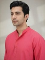 Pink Cotton Kurta - Image 2