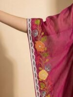 Embroidered Kaftan Pant Set - Image 5