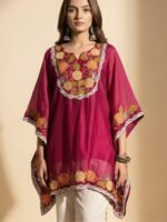 Embroidered Kaftan Pant Set - Image 6