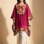 Embroidered Kaftan Pant Set