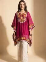 Embroidered Kaftan Pant Set