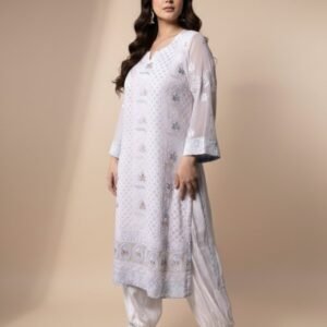 Embroidered Chikankari Kurta