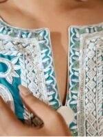 Teal Embroidered Set - Image 5