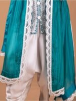 Teal Embroidered Set - Image 4