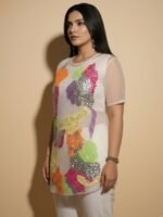Multicolor Sequin Top Set - Image 3