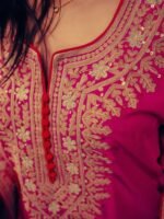 Pink Embroidered Suit Set - Image 2